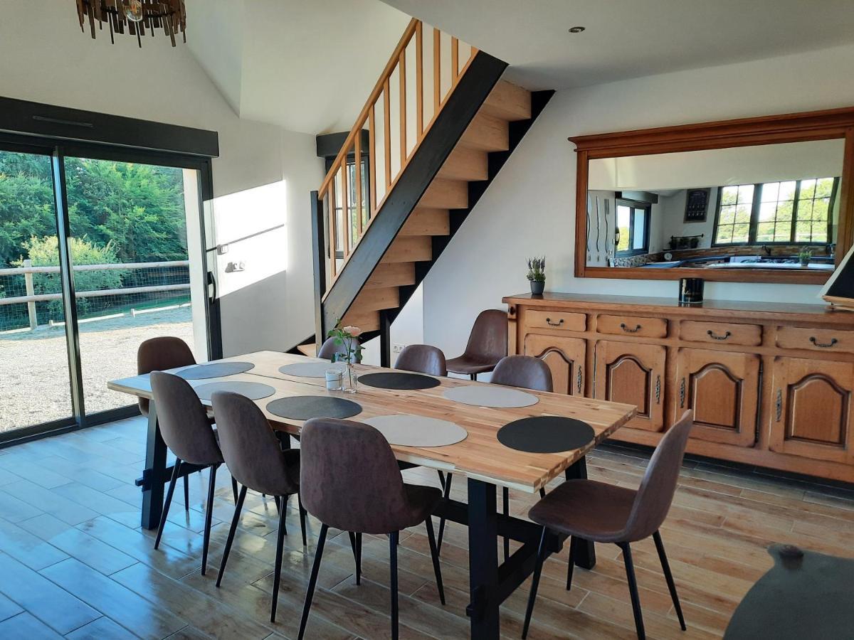 Вилла Madelaine Ranch, Nouvelle Piscine 2025 Le Gast Экстерьер фото
